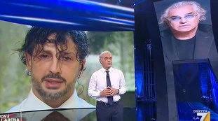 Fabrizio Corona da Giletti demolisce Briatore e Gregoraci: "Nullità assoluta. Naomi e Klum? Tutto falso. Elisabetta ragazza semplice, rischio 500 querele"