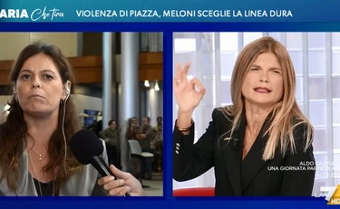 L'Aria che tira, scintille Ravetto-Salis: "Ce la fa o no?", "Becera propaganda"