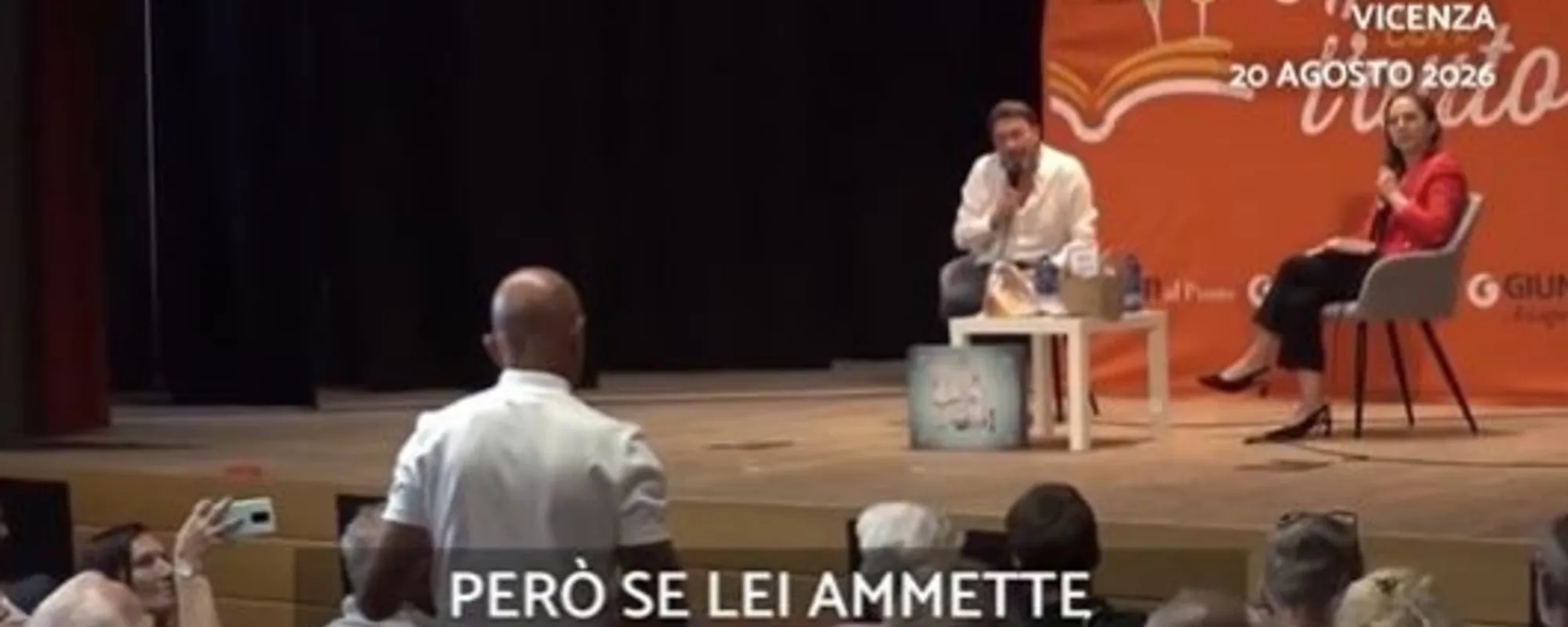Leggi l'articolo: "Se lei lo ammette qui davanti a tutti...": Ranucci balbetta, chi lo inchioda in pubblico