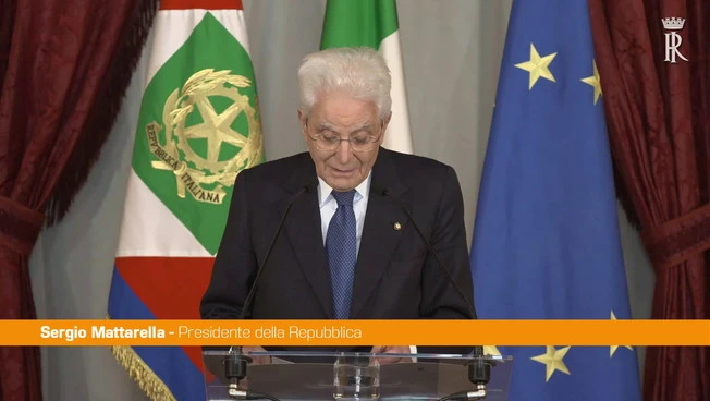 Mattarella riceve le Associazioni Combattentistiche d'Arma
