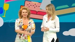 Anna Falchi, "il famoso bio...": gaffe mostruosa
