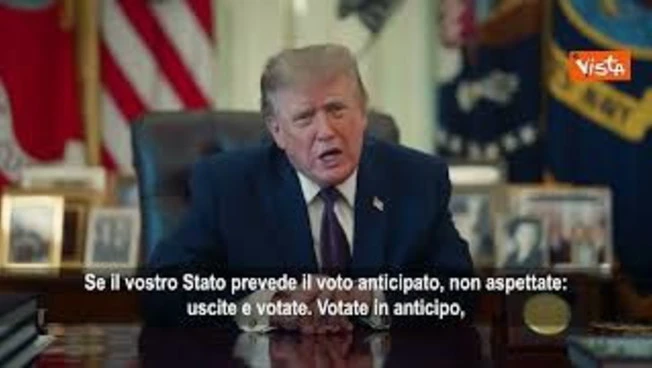 Trump: Elezioni midterm alle porte, votate per posta per sconfiggere democratici