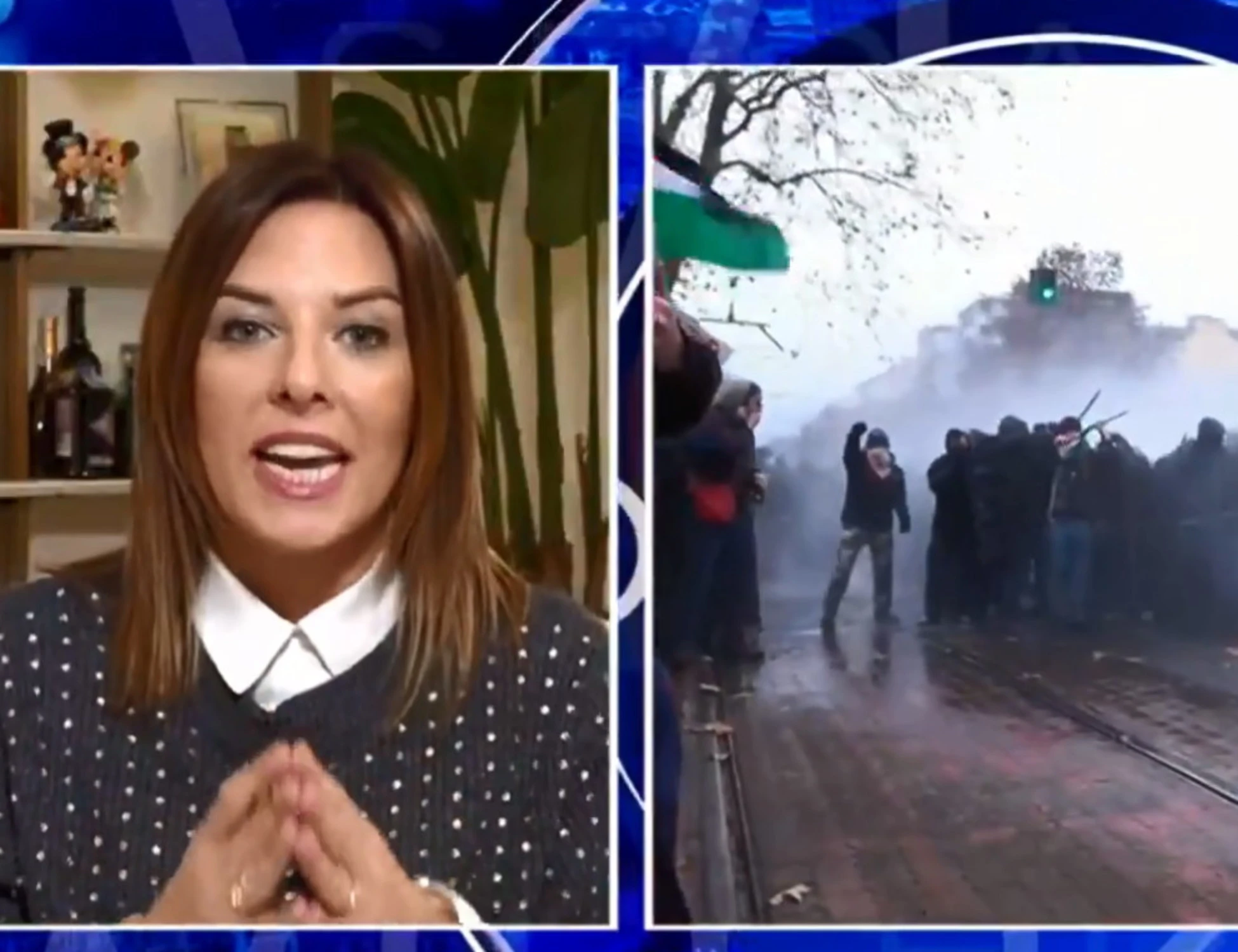 4 di Sera, Isabella Tovaglieri: "Calata la maschera", Askatasuna ko