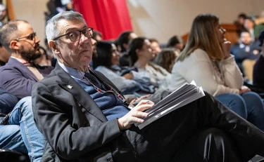 Maurizio Landini, il "comizio" all'università