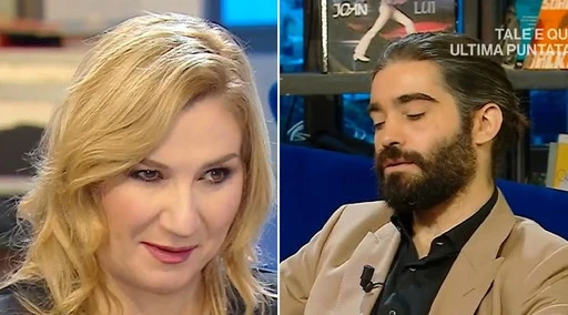 Biagiarelli, un fiume di lacrime: "Gli voglio bene", il crollo dalla Bortone