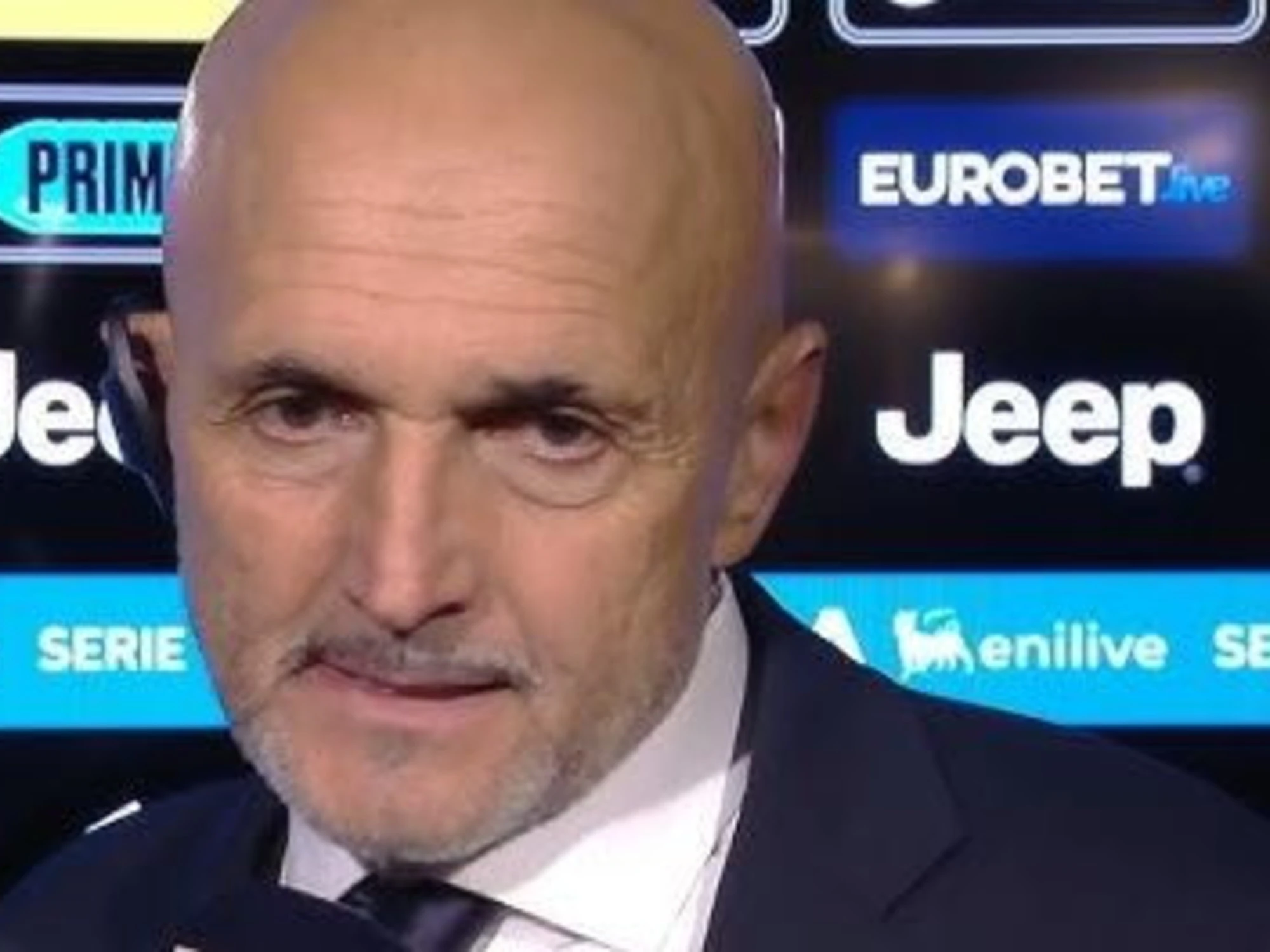 Juventus-Lecce, Luciano Spalletti perde la testa in tv: "Basta!"