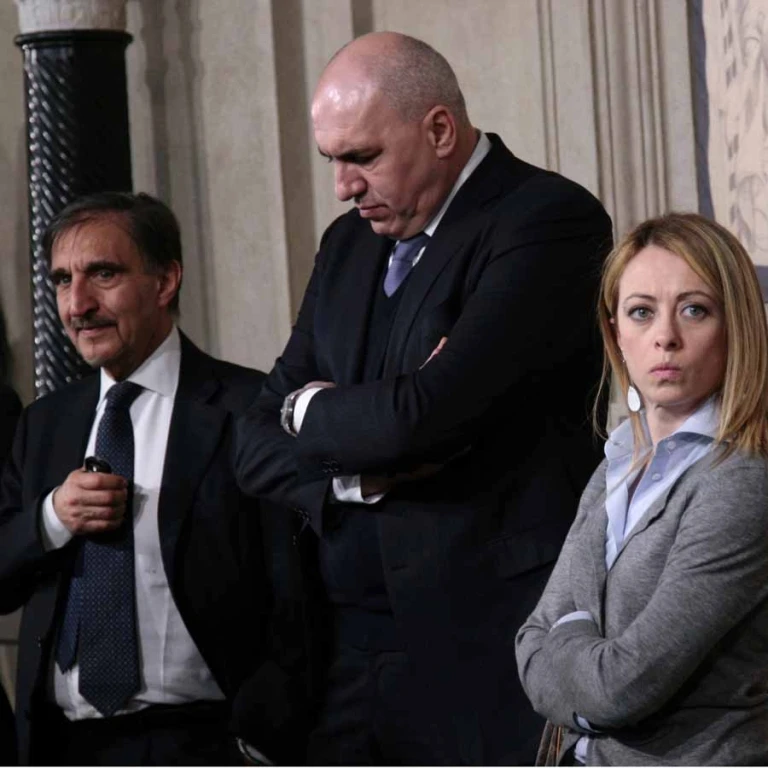 La Russa, Crosetto, Meloni