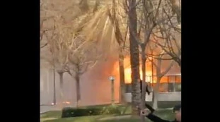 Valencia, rogo in due palazzi: si teme la strage