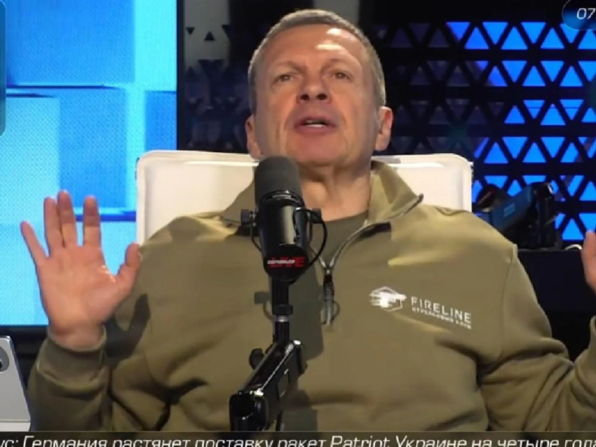 Solovyev, altra sparata contro Giorgia Meloni: "Complice dei crimini fascisti"