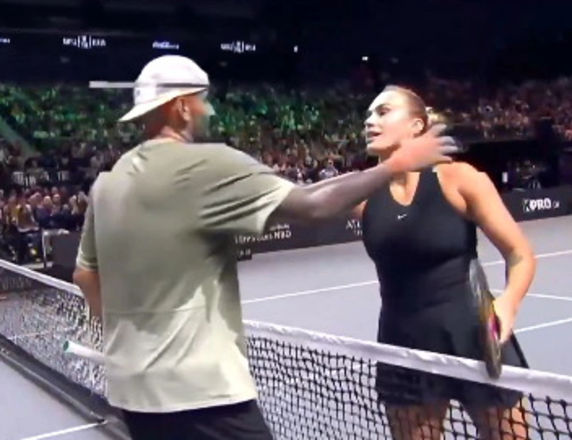 Nick Kyrgios, Aryna Sabalenka lo umilia così: "Si è irrigidito parecchio..."