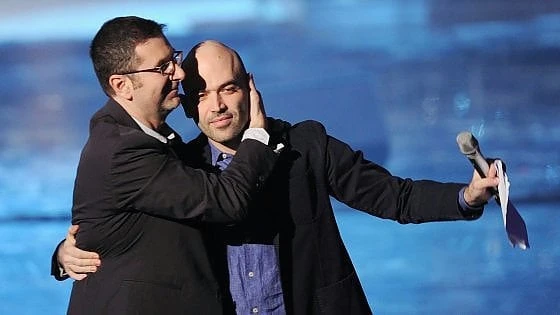Che tempo che fa, da Fabio Fazio un'ospitata in odor di... Roberto Saviano