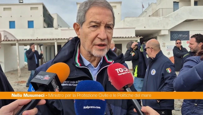 Maltempo,Musumeci a Cagliari "Per i fondi aspettiamo dettaglio degli interventi"