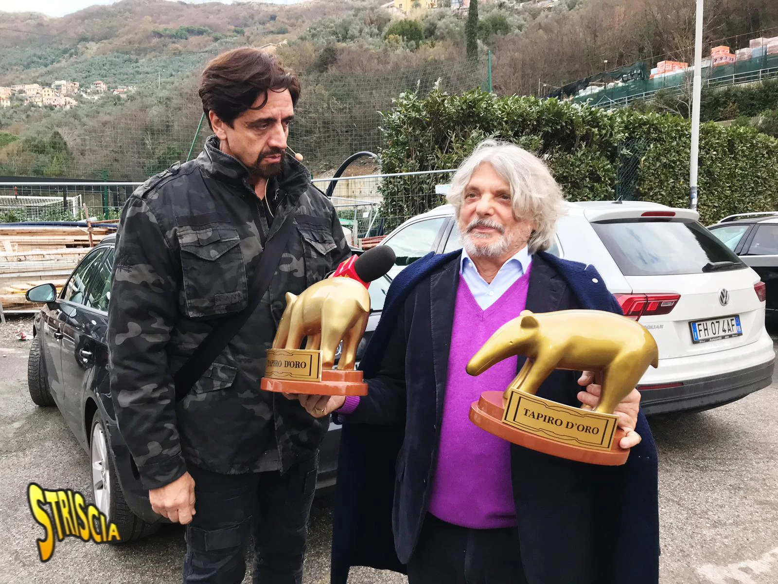 Striscia la notizia, umiliazione senza precedenti a Massimo Ferrero. Tapiro? Molto peggio