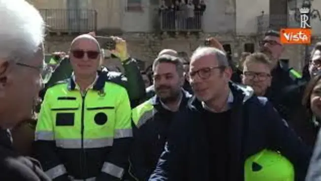 Leggi l'articolo: Il Presidente Mattarella incontra la popolazione di Niscemi