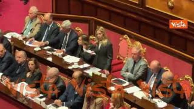 Meloni in Senato: Non faremo misure demagogiche che devastano conti Stato come hanno fatto altri