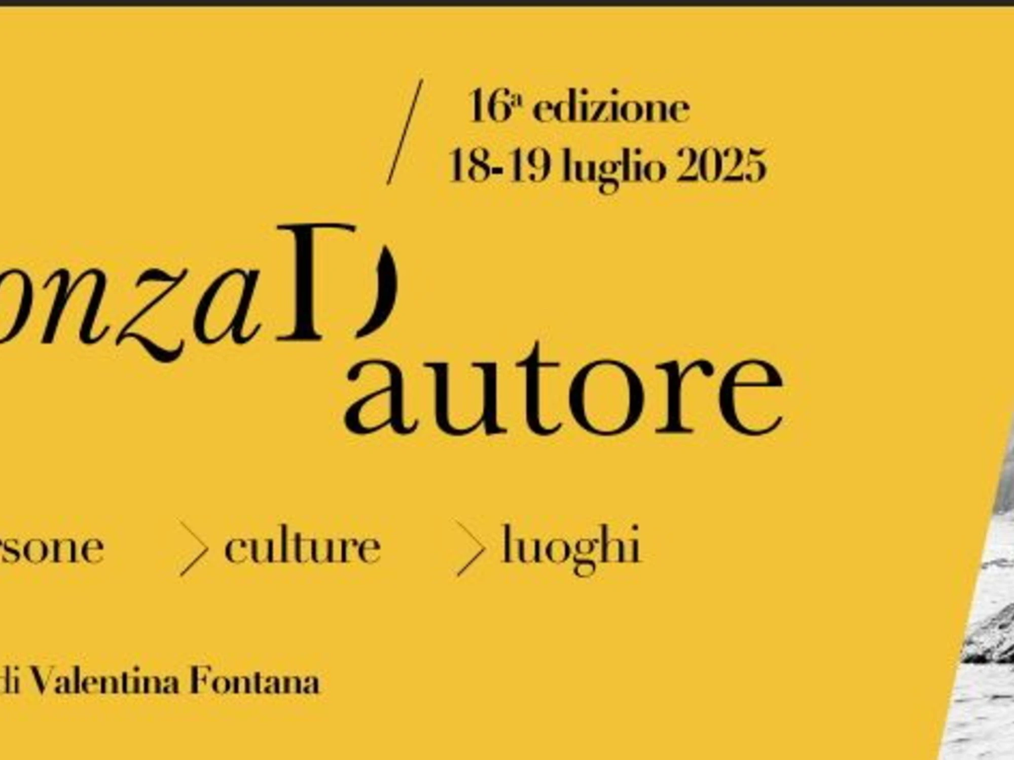 PONZA D'AUTORE TORNA IL 18 E 19 LUGLIO: IDENTITÀ, POTERE, DIRITTI UN'ITALIA CHE CAMBIA
