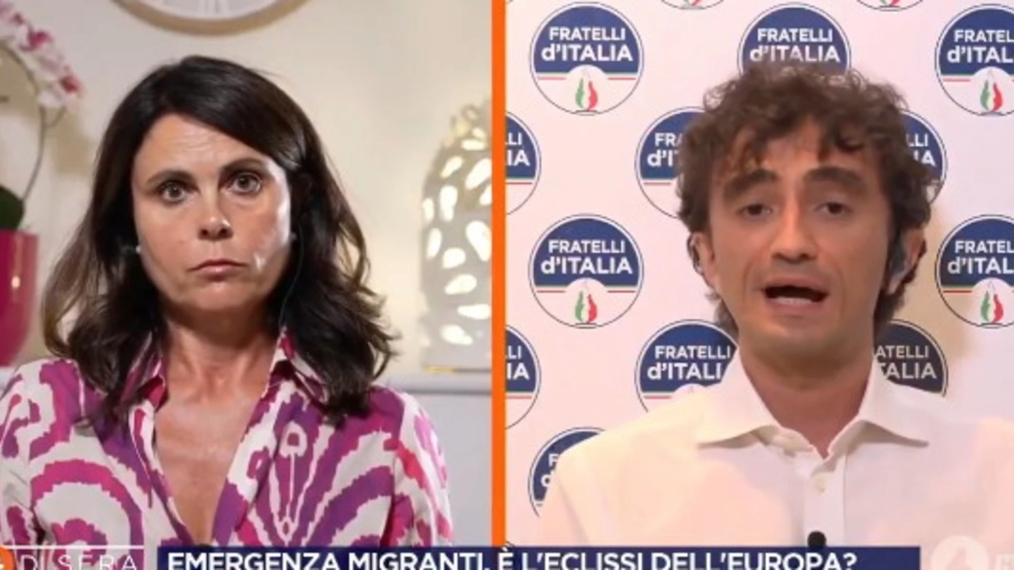 4 di sera, Bignami spiana la dem: "Ceuta e Lampedusa? Cosa non dice la stampa"