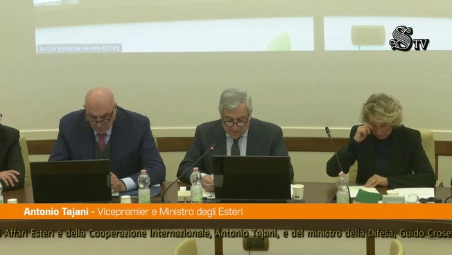 Iran, Tajani "Servono unità, responsabilità ed equilibrio"