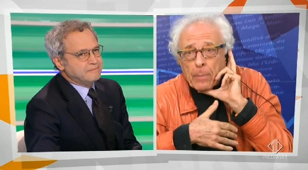 Tiki Taka, Giampiero Mughini contro Enrico Mentana: "Su Facebook fai il minchione, i tuoi ascolti sono bassi". E lui...
