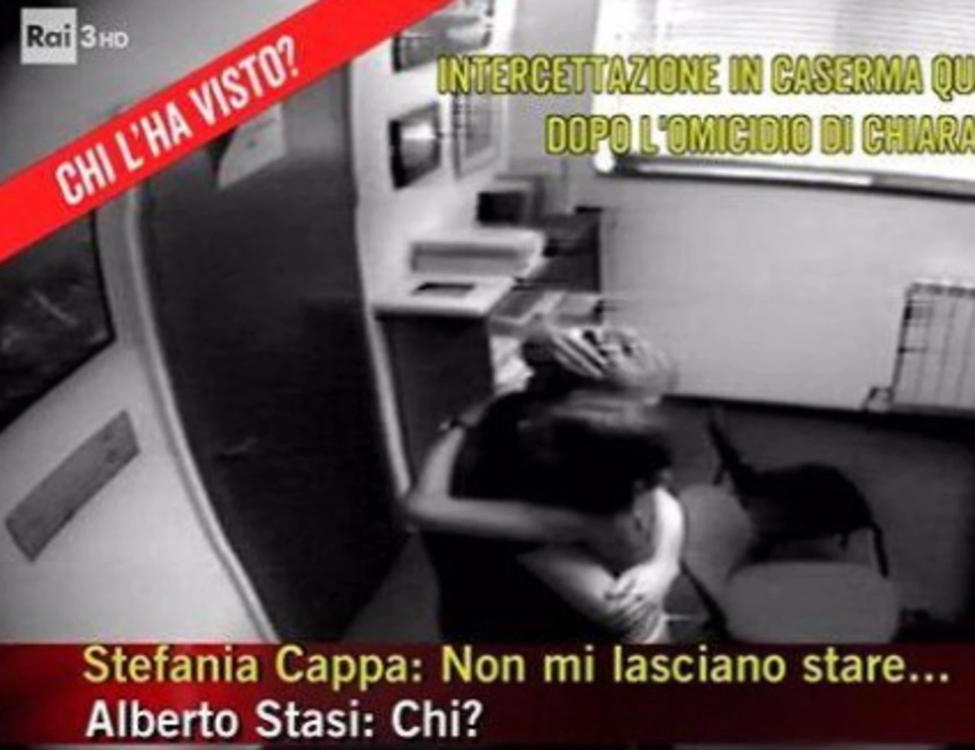 Chi l'ha visto, Paola Cappa e Stasi in carcere: il video-choc