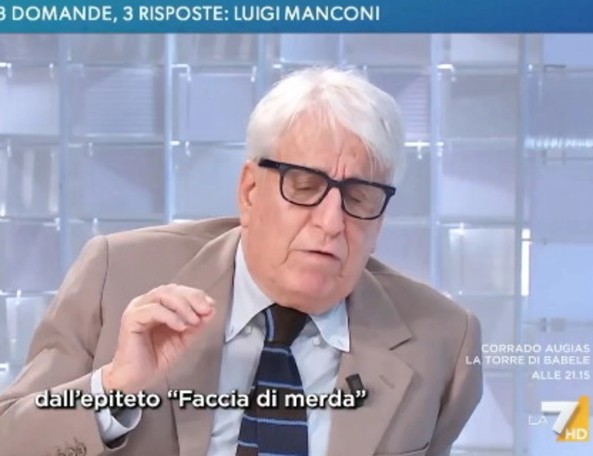 L'aria che tira, il delirio di Manconi: "Trump è una faccia di mer***, ora..."