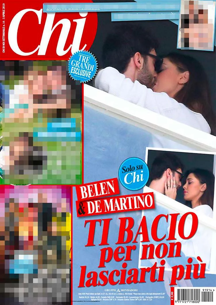 Belen Rodriguez, ormone del tutto fuori controllo: foto clamorose, come la mostra Signorini in prima pagina